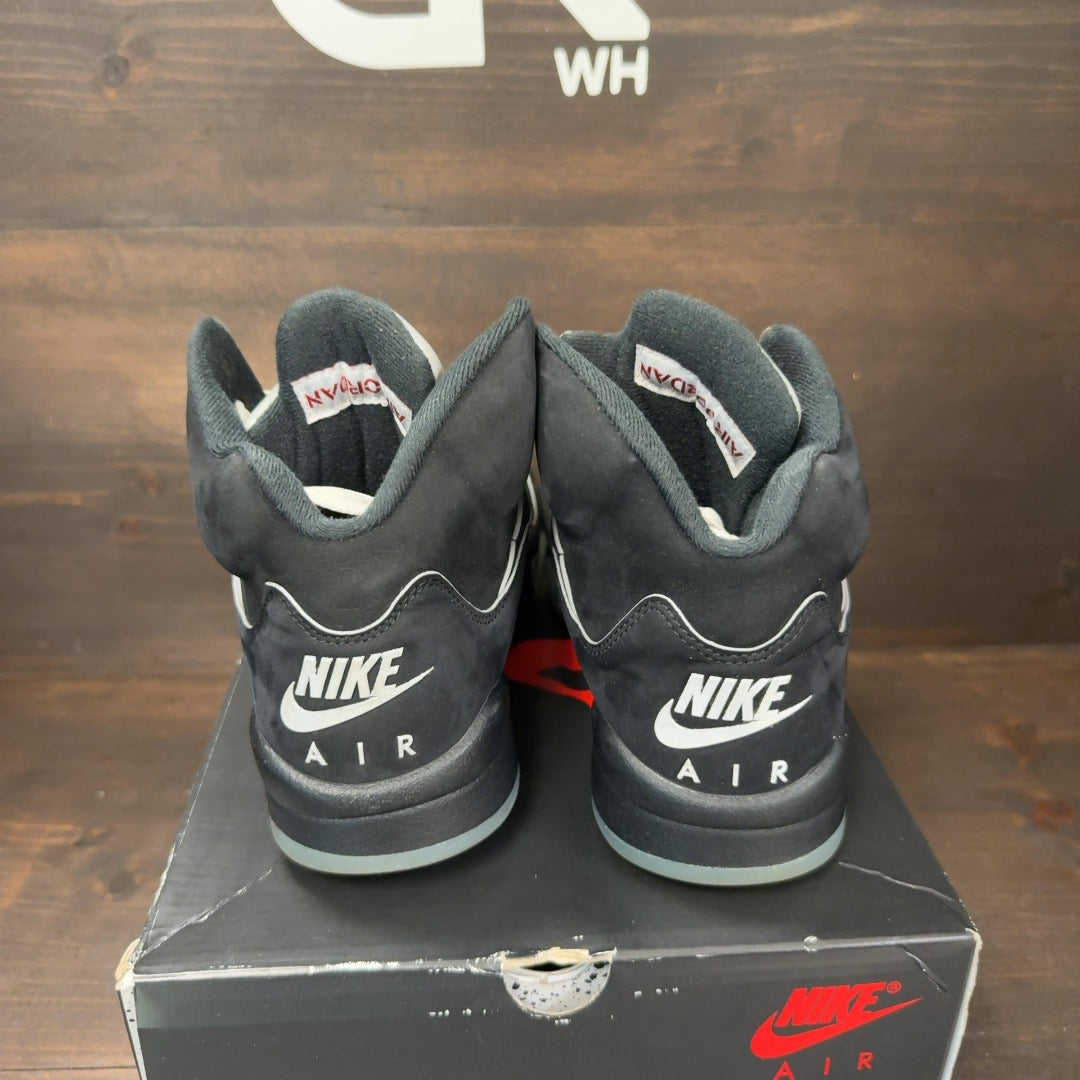 Jordan 5 Retro OG Black Metallic Reimagined Size 8 (Pre-Owned)