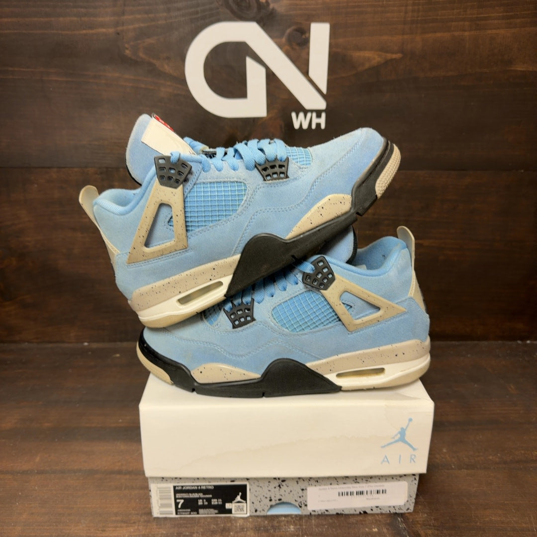 Jordan 4 Retro University Blue - Image 1
