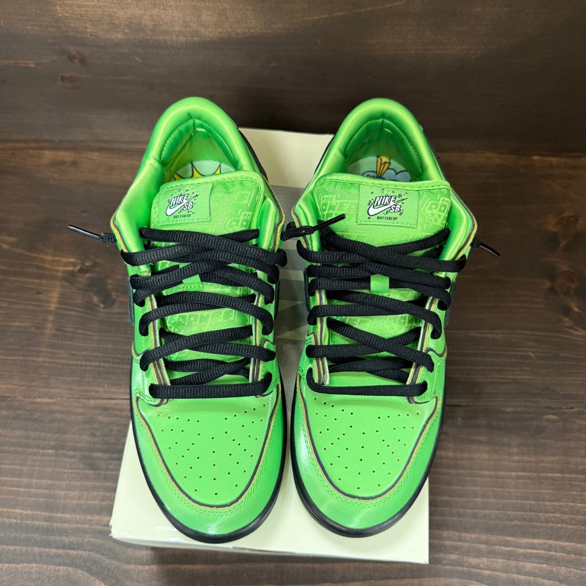 Nike SB Dunk Low The Powerpuff Girls Buttercup - Image 2