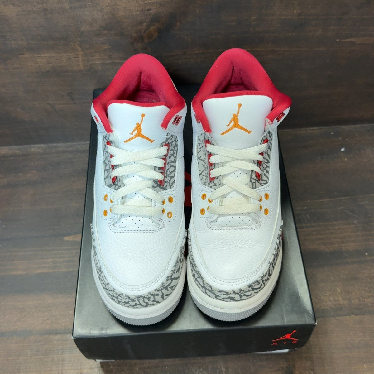 Jordan 3 Retro Cardinal (GS) - Image 3