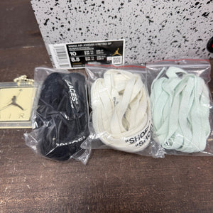Jordan 4 Retro Off-White Sail (Women's) - Image 8