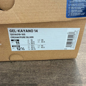 ASICS Gel-Kayano 14 Cream Pure Silver Champagne - Image 6