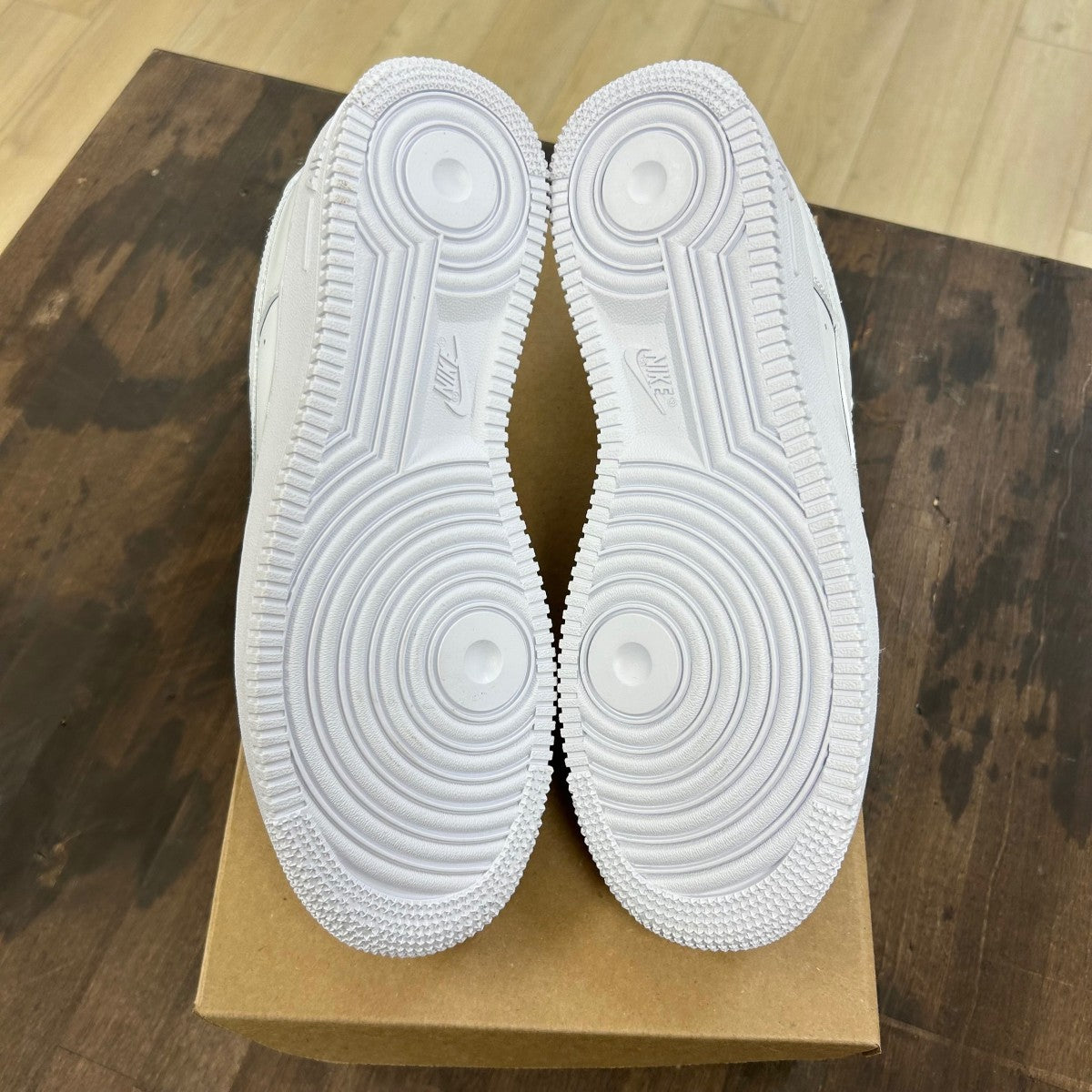 Nike Air Force 1 Low '07 White (Women's) Size 10W (Pre-Owned) - Image 5