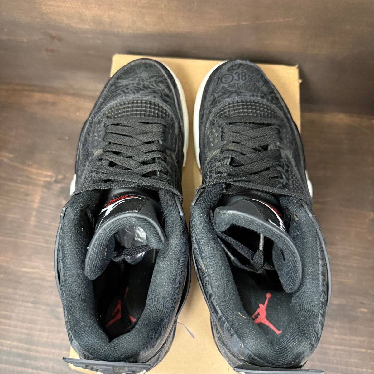 Jordan 4 Retro Black Laser Size 13 (Pre-Owned) - Image 5