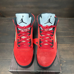 Jordan 5 Retro Raging Bull Red (2021) Size 9 (Pre-Owned)