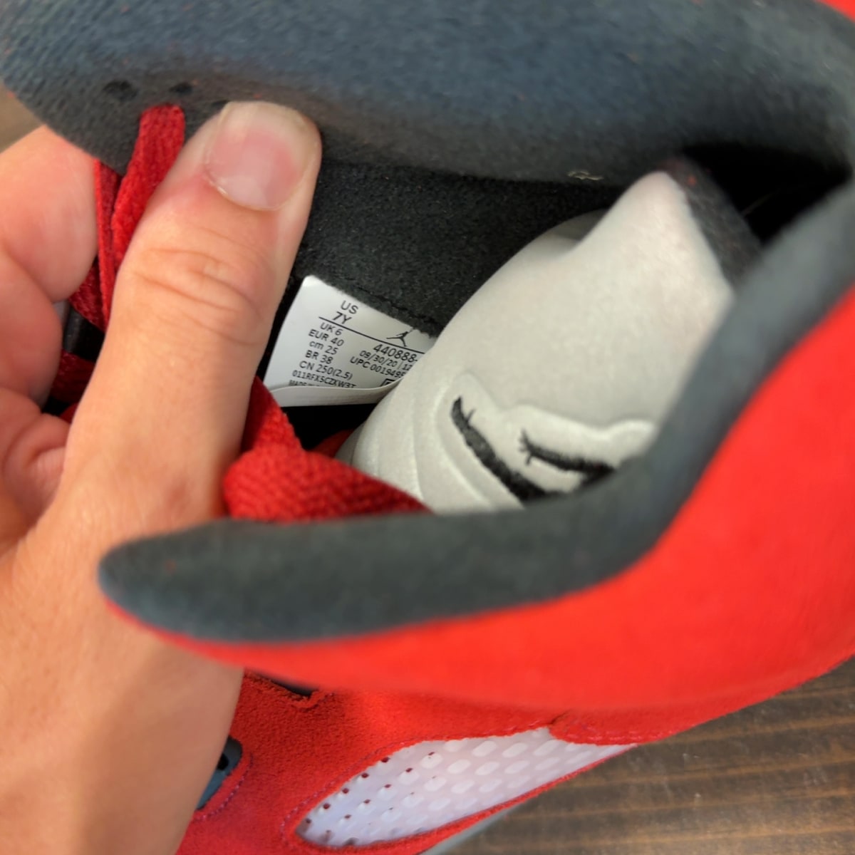 Jordan 5 Retro Raging Bull Red (2021) (GS) - Image 7