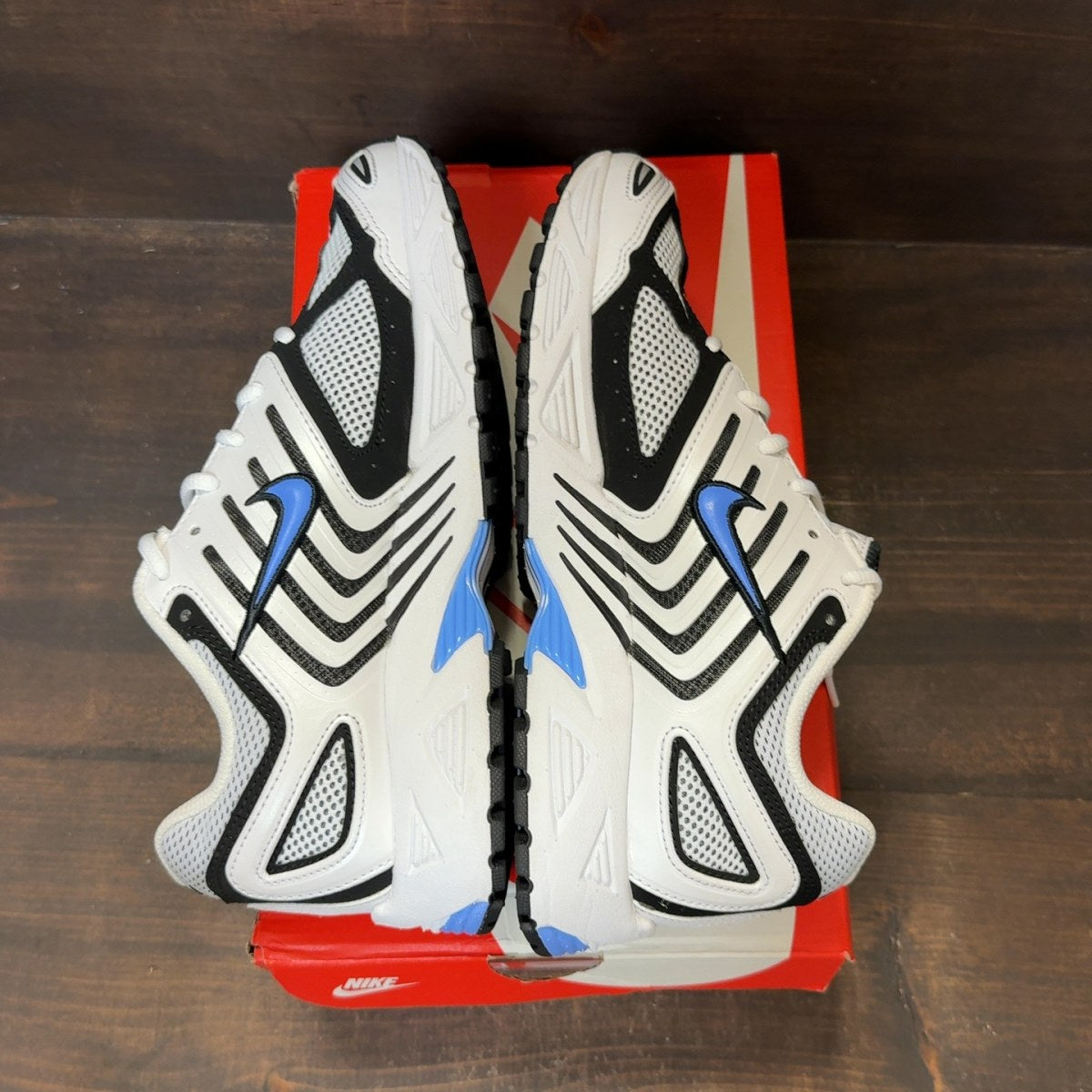 Nike Air Peg 2K5 White Black Metallic Silver Royal Pulse - Image 6