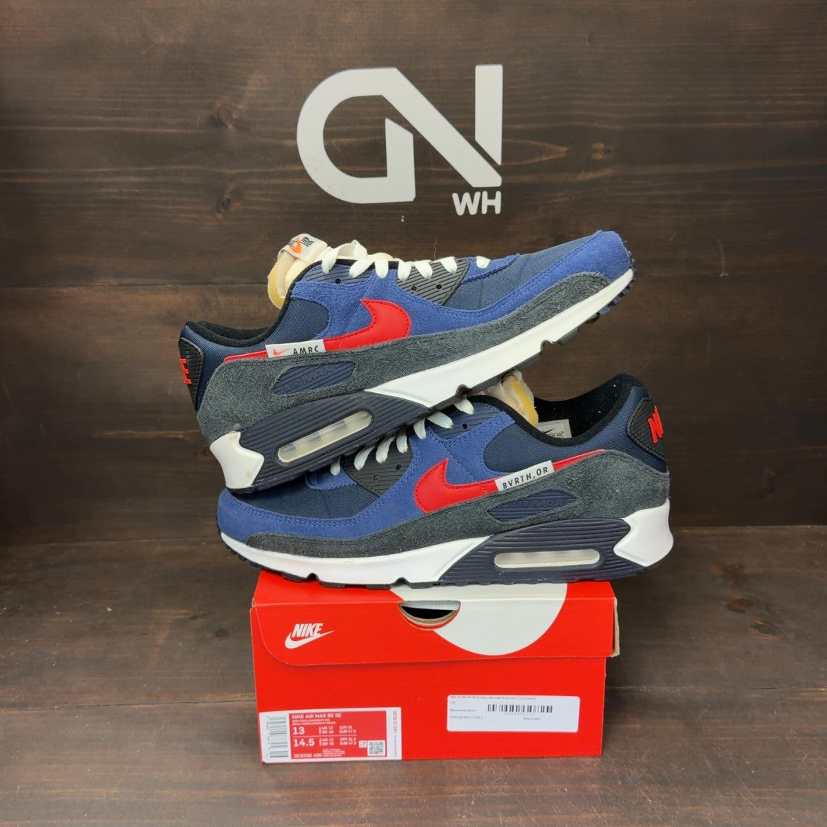 Nike Air Max 90 SE Running Club Deep Royal - Image 1