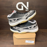 Jordan 11 Retro Low IE Black Cement Size 11.5 (Pre-Owned) - Image 1