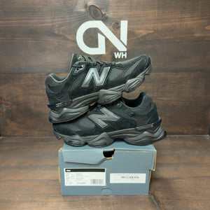 New Balance 9060 Triple Black - Image 1