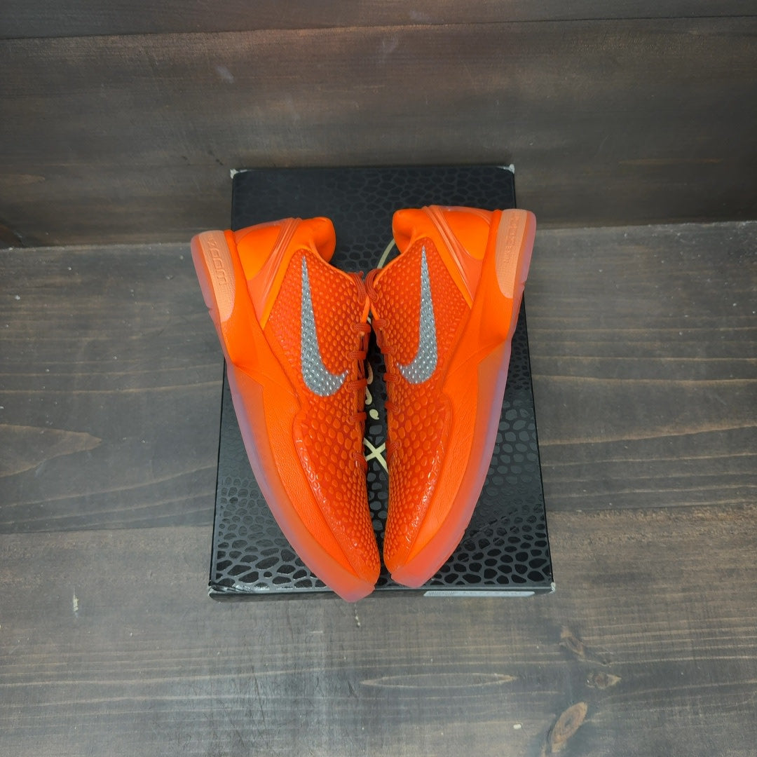 Nike Kobe 6 Protro Total Orange Size 8 (Pre-Owned)