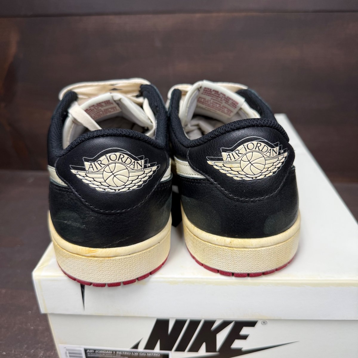 Jordan 1 Retro Low OG Nigel Sylvester Better With Time Size 10.5 (Pre-Owned) - sole