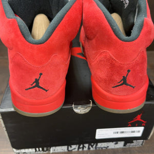 Jordan 5 Retro Red Suede Size 11 (Pre-Owned) - aux