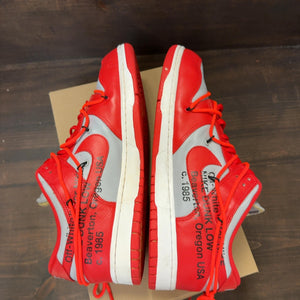 Nike Dunk Low Off-White University Red Size 13 (Pre-Owned) - Image 6