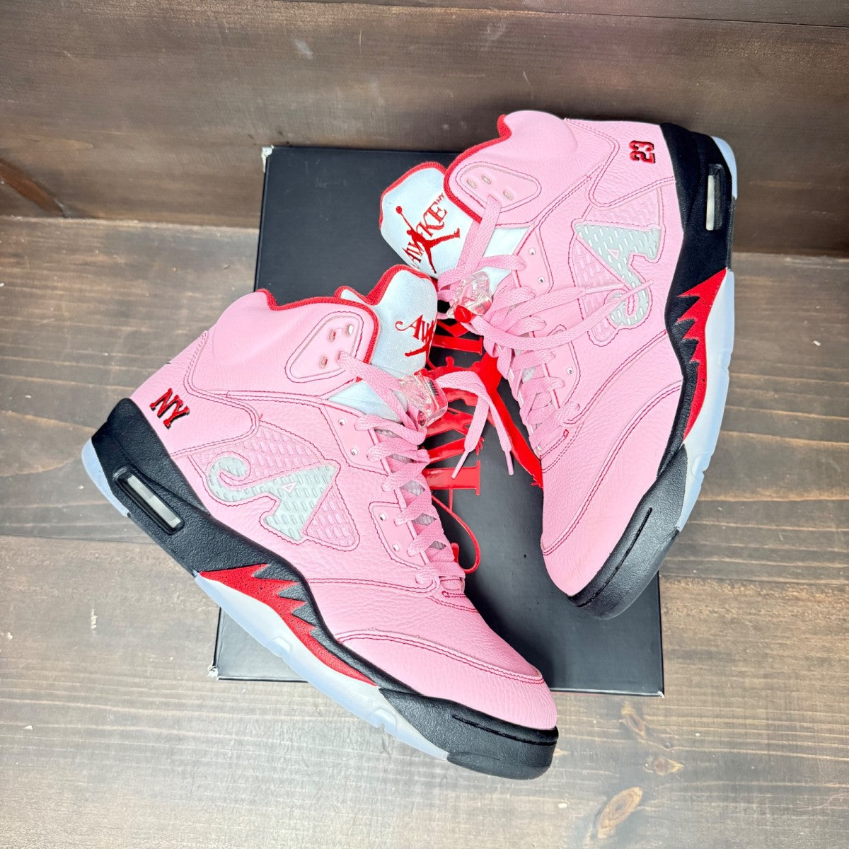 Jordan 5 Retro Awake NY Arctic Pink Size 12 (Pre-Owned)