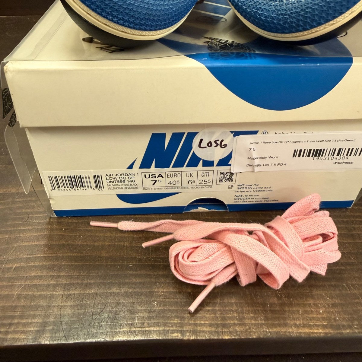 Jordan 1 Retro Low OG SP Fragment x Travis Scott - Image 7