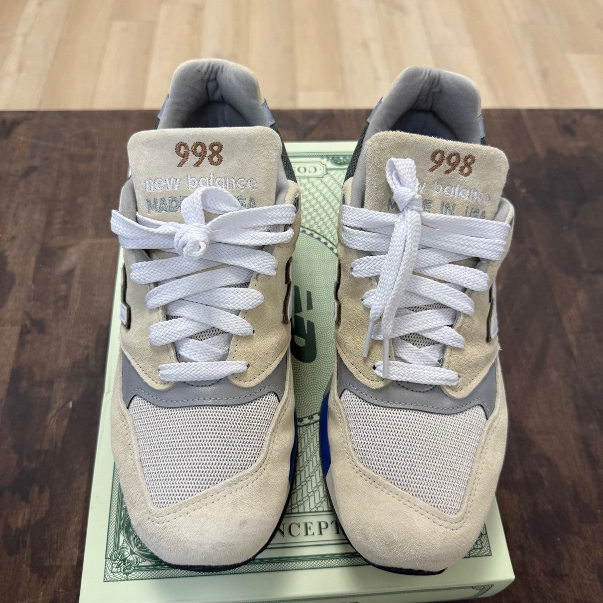 New Balance 998 MiUSA Concepts C-Note 10th Anniversary (2023) - Image 2