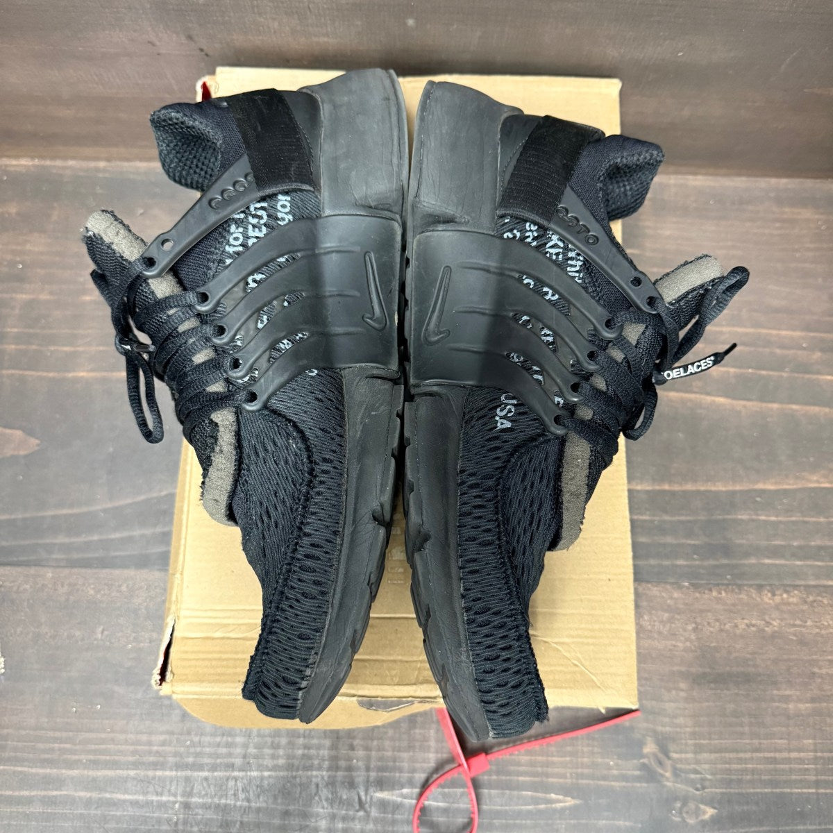 Nike Air Presto Off-White Black (2018) - Image 3