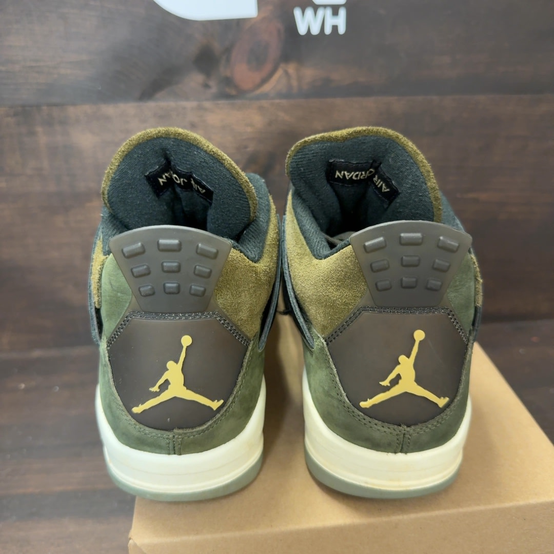 Jordan 4 Retro SE Craft Medium Olive Size 10.5 (Pre-Owned) - Image 4