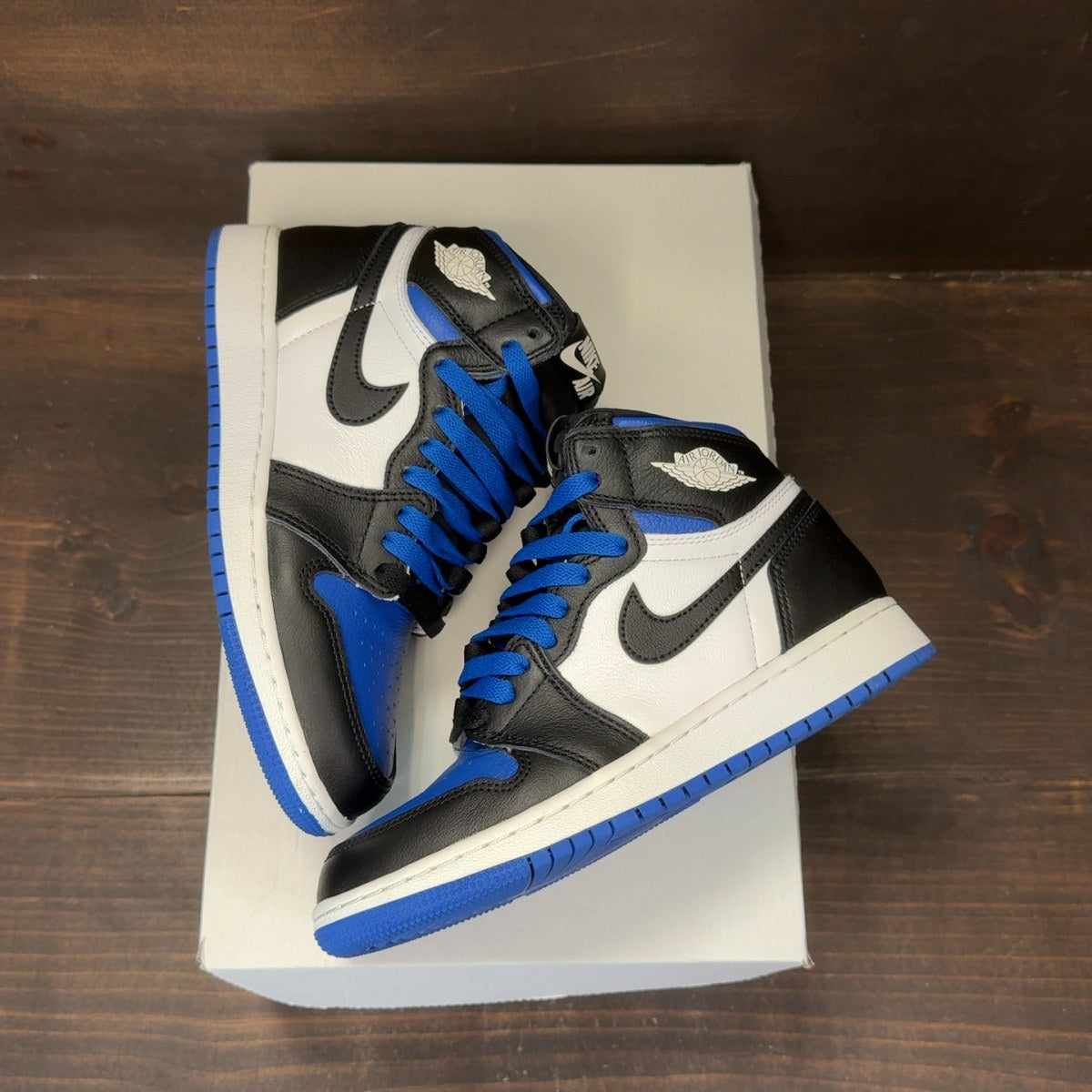 Jordan 1 Retro High Royal Toe (GS) Size 4Y (Pre-Owned) - Image 2