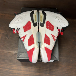 Jordan 6 Retro Carmine (2021) (GS) Size 7Y (Pre-Owned) - Image 4