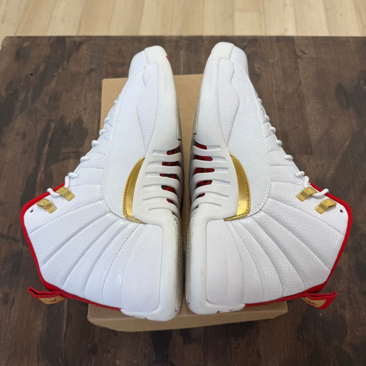 Jordan 12 Retro FIBA (2019) Size 12 (Pre-Owned) - Image 4