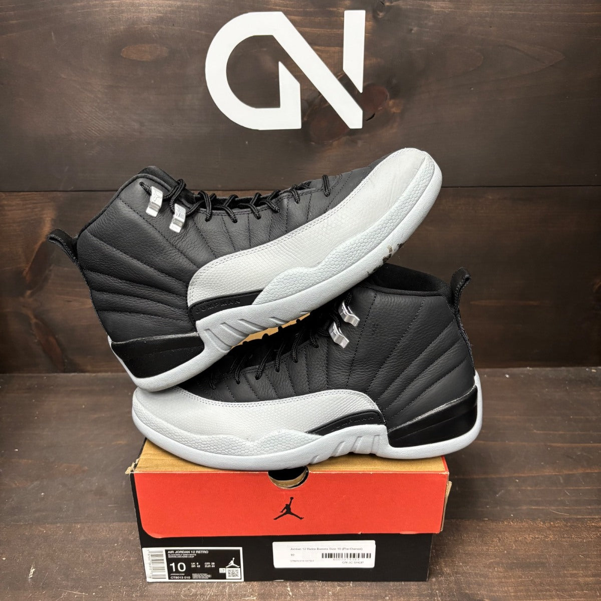 Jordan 12 Retro Barons Size 10 (Pre-Owned) - Image 1