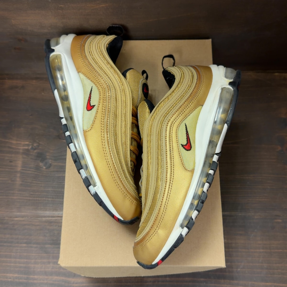 Nike Air Max 97 OG Golden Bullet (2023) Size 10 (Pre-Owned) - Image 2