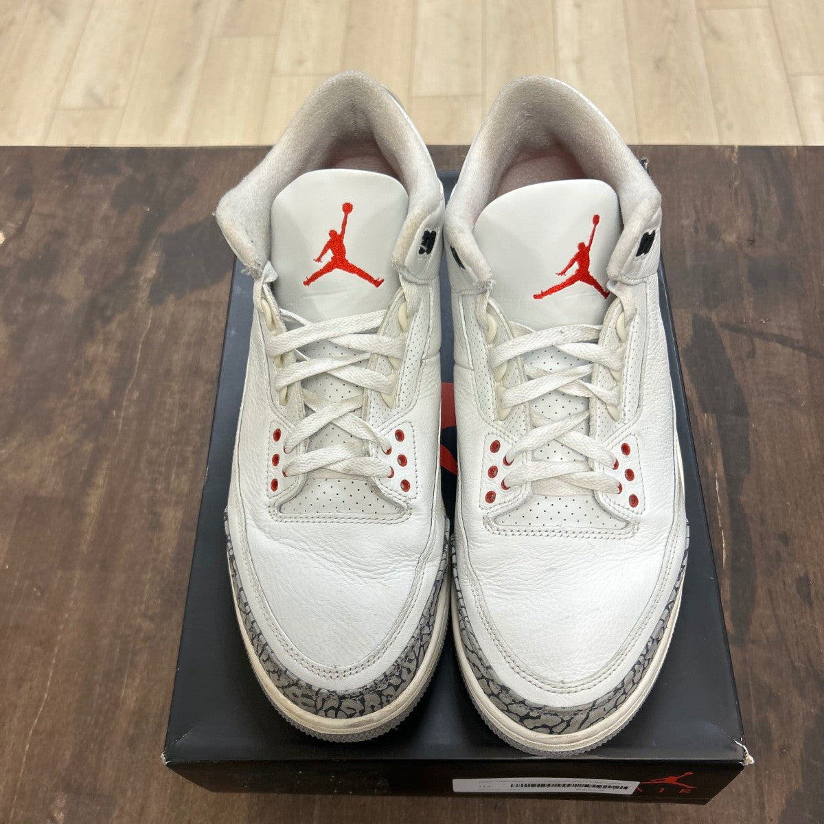 Jordan 3 Retro White Cement Reimagined Size 11.5 (Pre-Owned) - Image 2