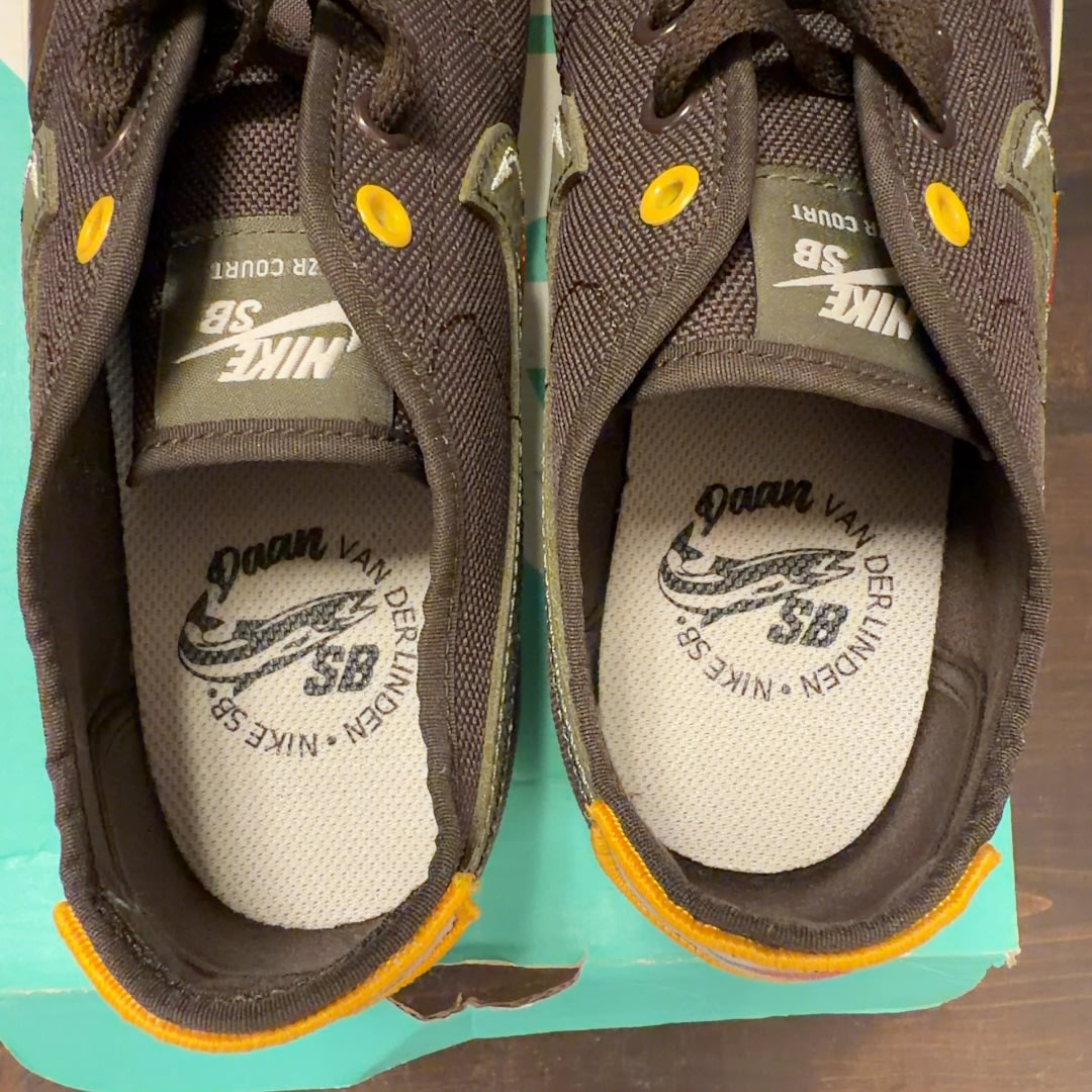 Nike SB Blazer Court Daan Van Der Linden Baroque Brown - Image 5