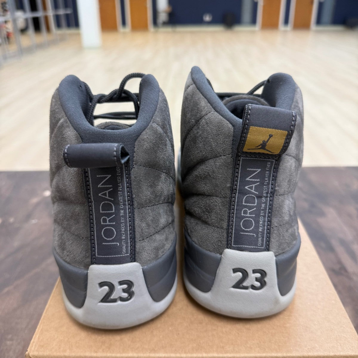 Jordan 12 Retro Dark Grey Size 12 (Pre-Owned) - Image 5
