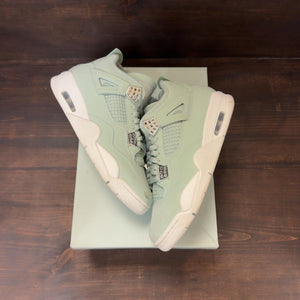 Jordan 4 Retro Seafoam Sail (Women's) - Image 2