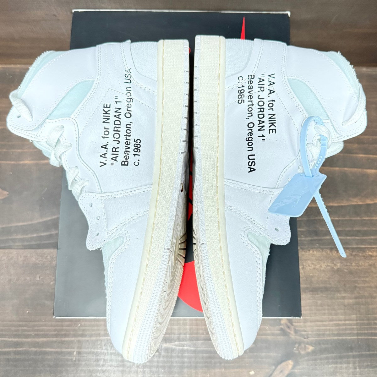 Jordan 1 Retro High Off-White Alaska - Image 11