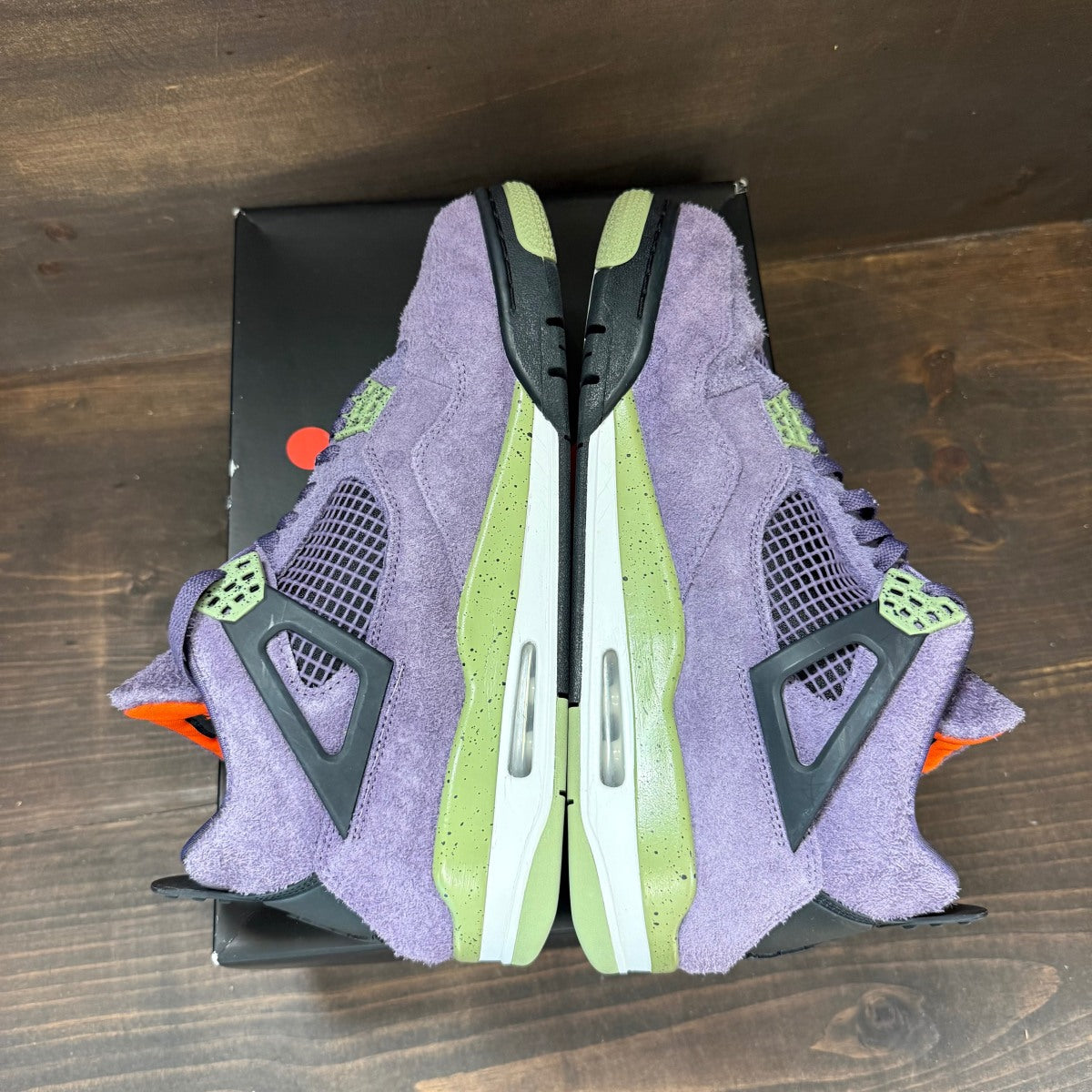 Jordan 4 Retro Canyon Purple (Women's) - Image 6