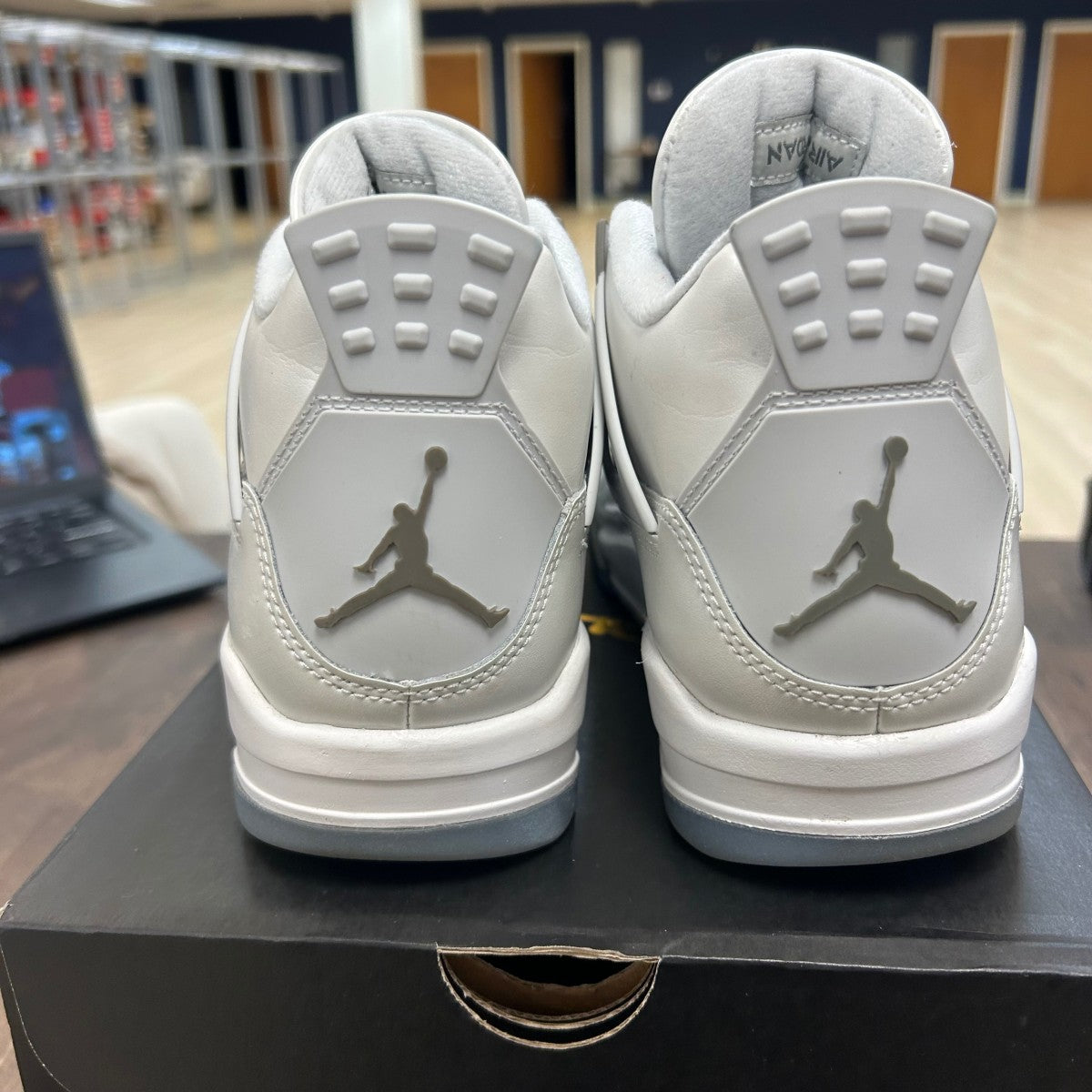 Jordan 4 Retro Photon Dust Blue Chill (GS) - Image 4