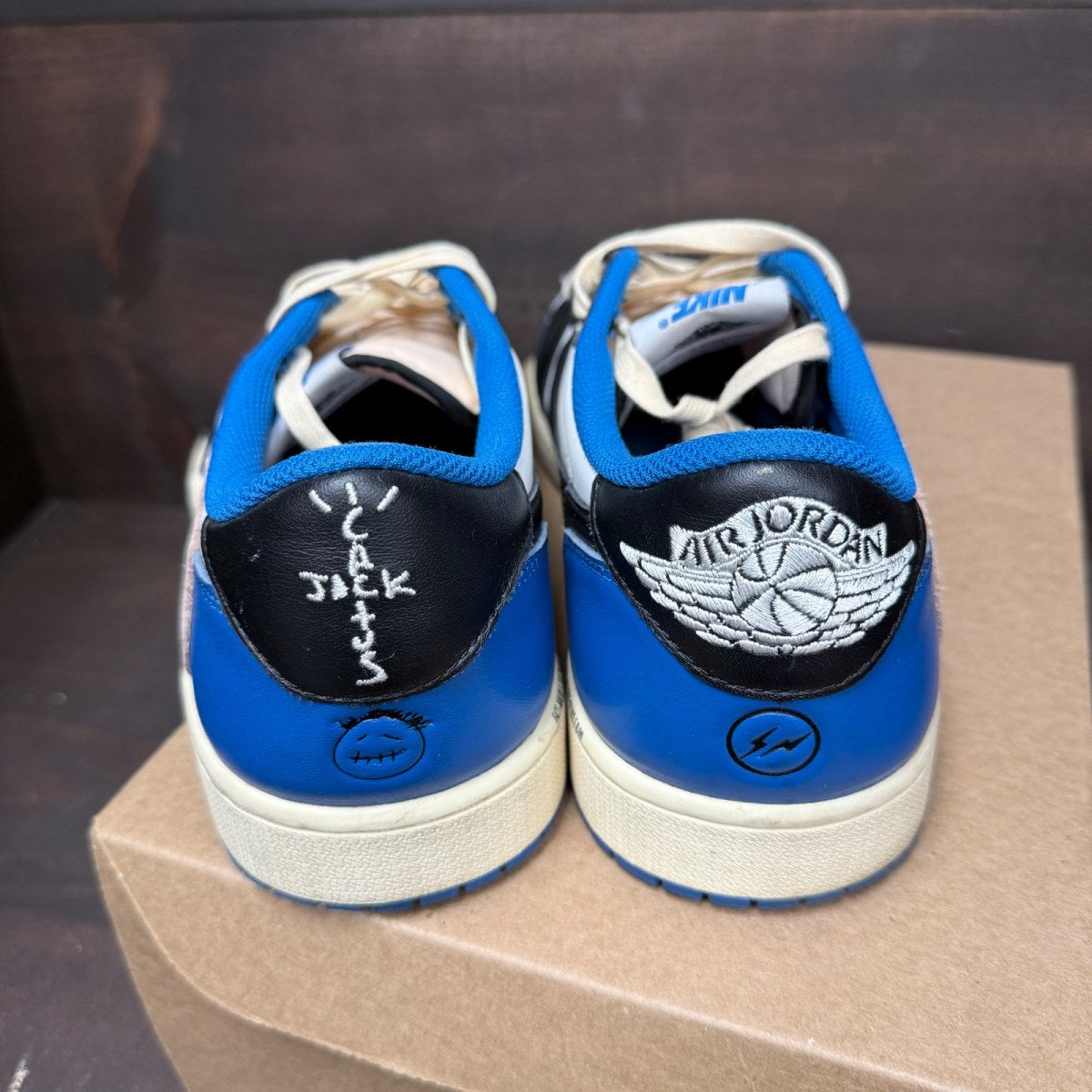 Jordan 1 Retro Low OG SP Fragment x Travis Scott Size 13 (Pre-Owned) - Image 5