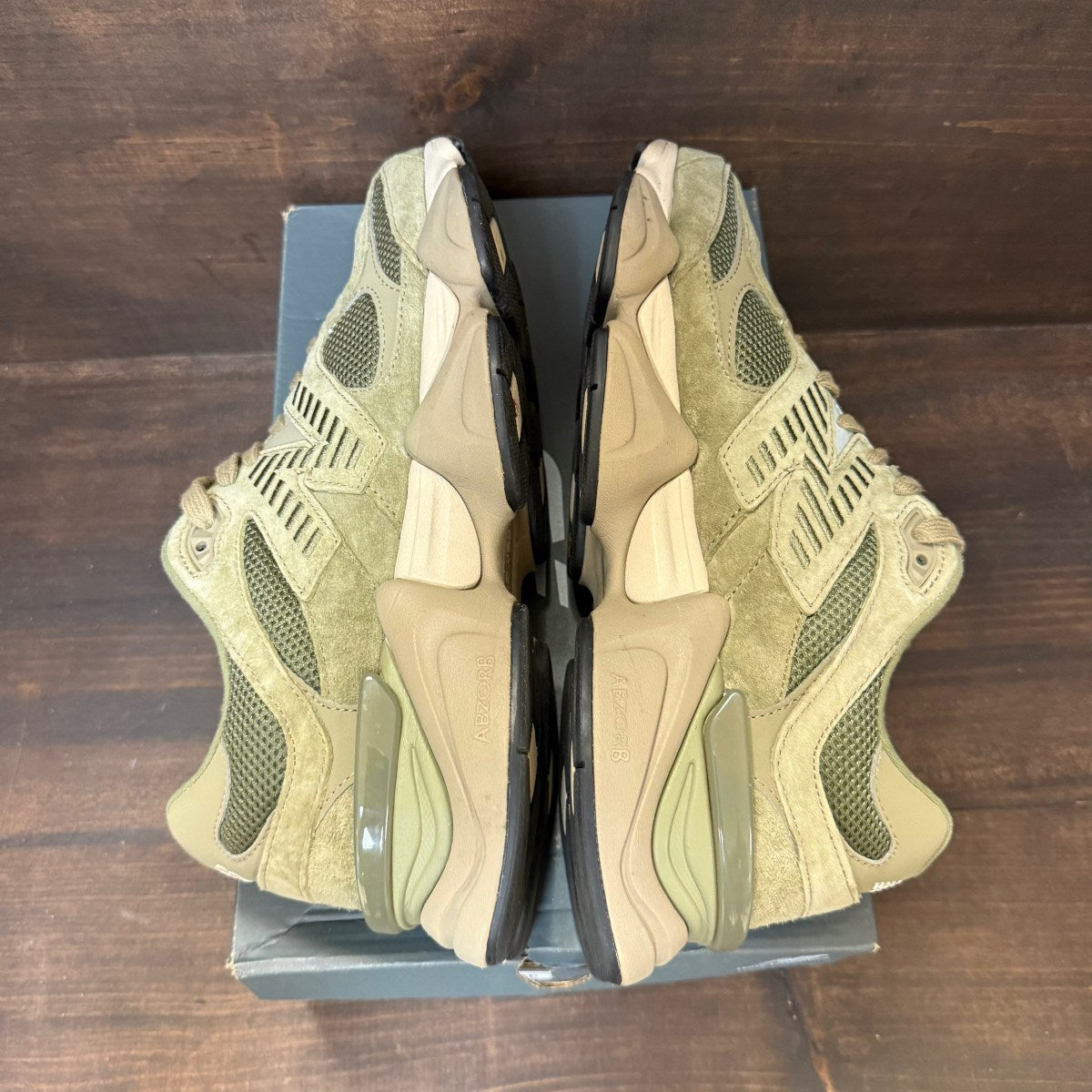 New Balance 9060 Covert Green Dark Stoneware - Image 5