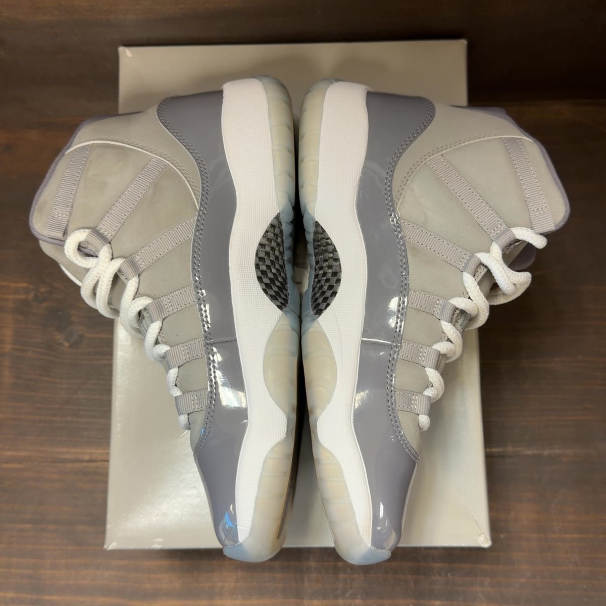 Jordan 11 Retro Cool Grey (2021) (GS) Size 7Y (Pre-Owned) - aux