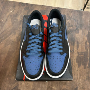 Jordan 1 Retro Low OG Mystic Navy Size 11 (Moderately Worn Pre-Owned) - Image 2