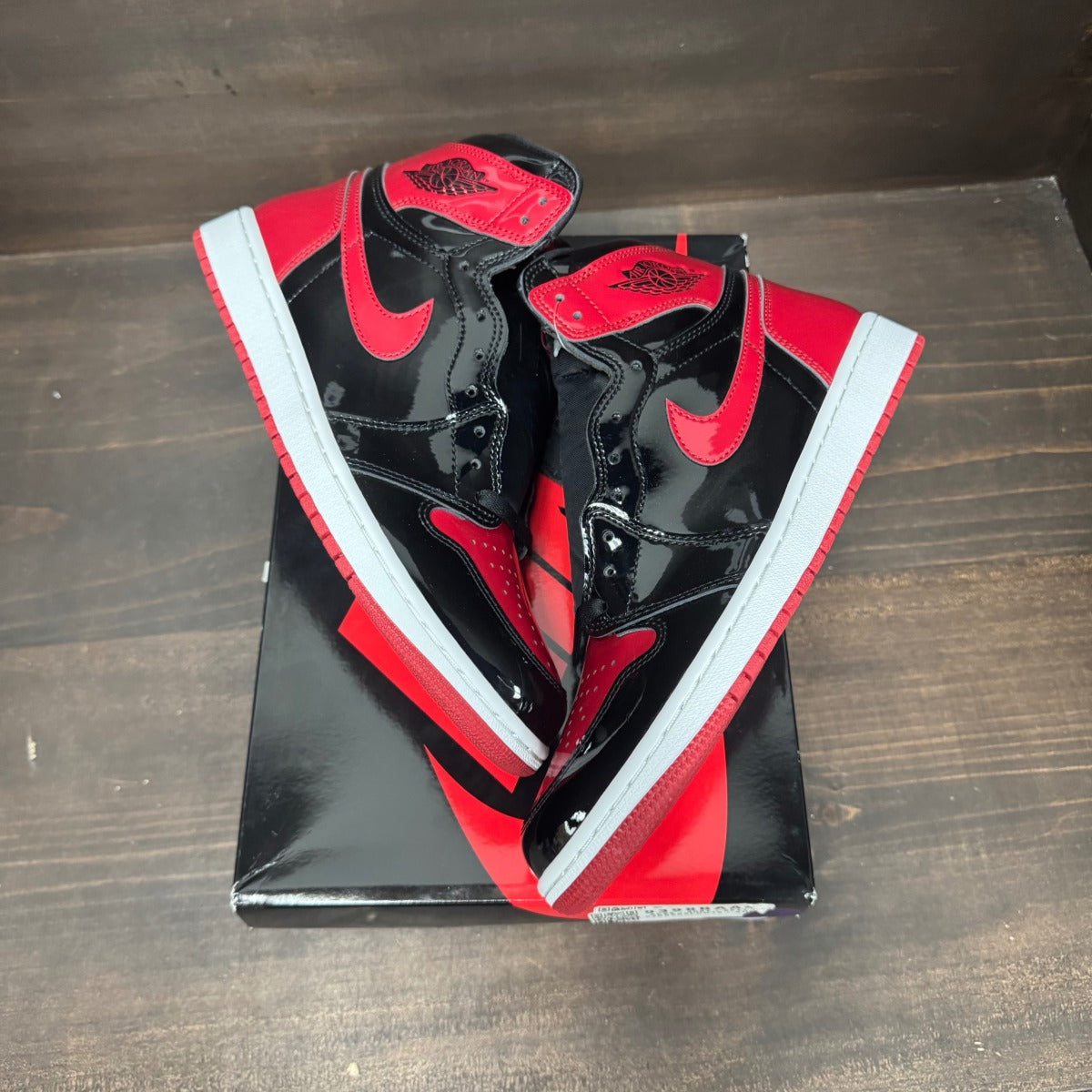 Jordan 1 Retro High OG Patent Bred - Image 2