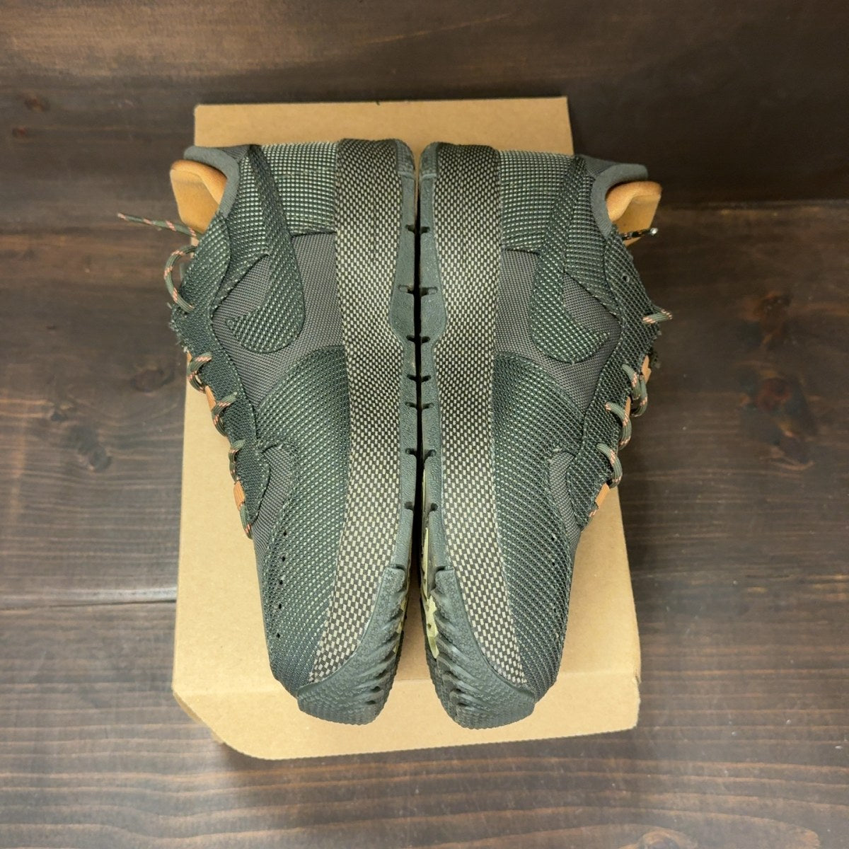 Nike Air Force 1 Wild Low Cargo Khaki Sequoia (Women's) Size 12W (Pre-Owned) - Image 4