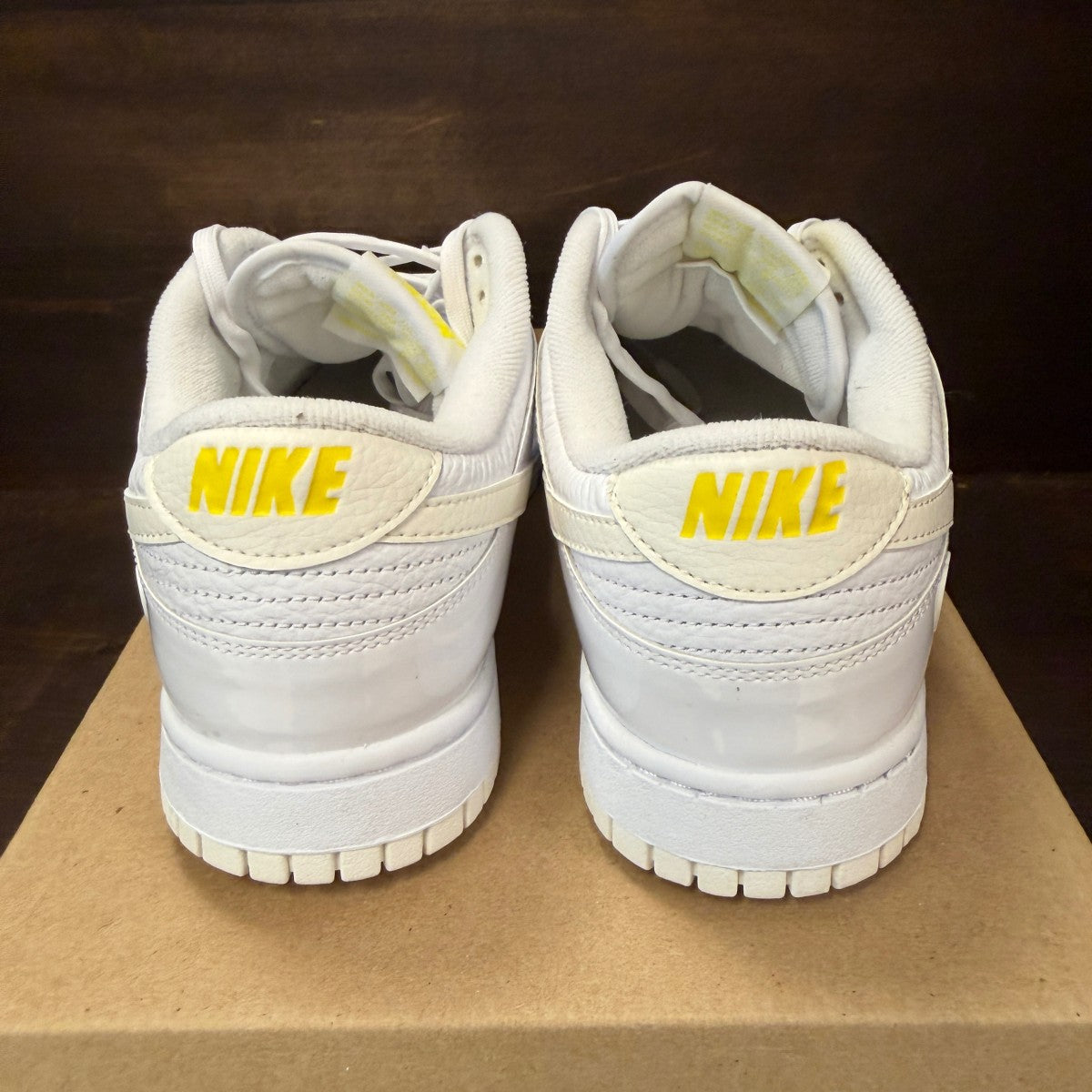 Nike Dunk Low Valentine's Day Yellow Heart (Women's) Size 9W (Pre-Owned) - Image 4