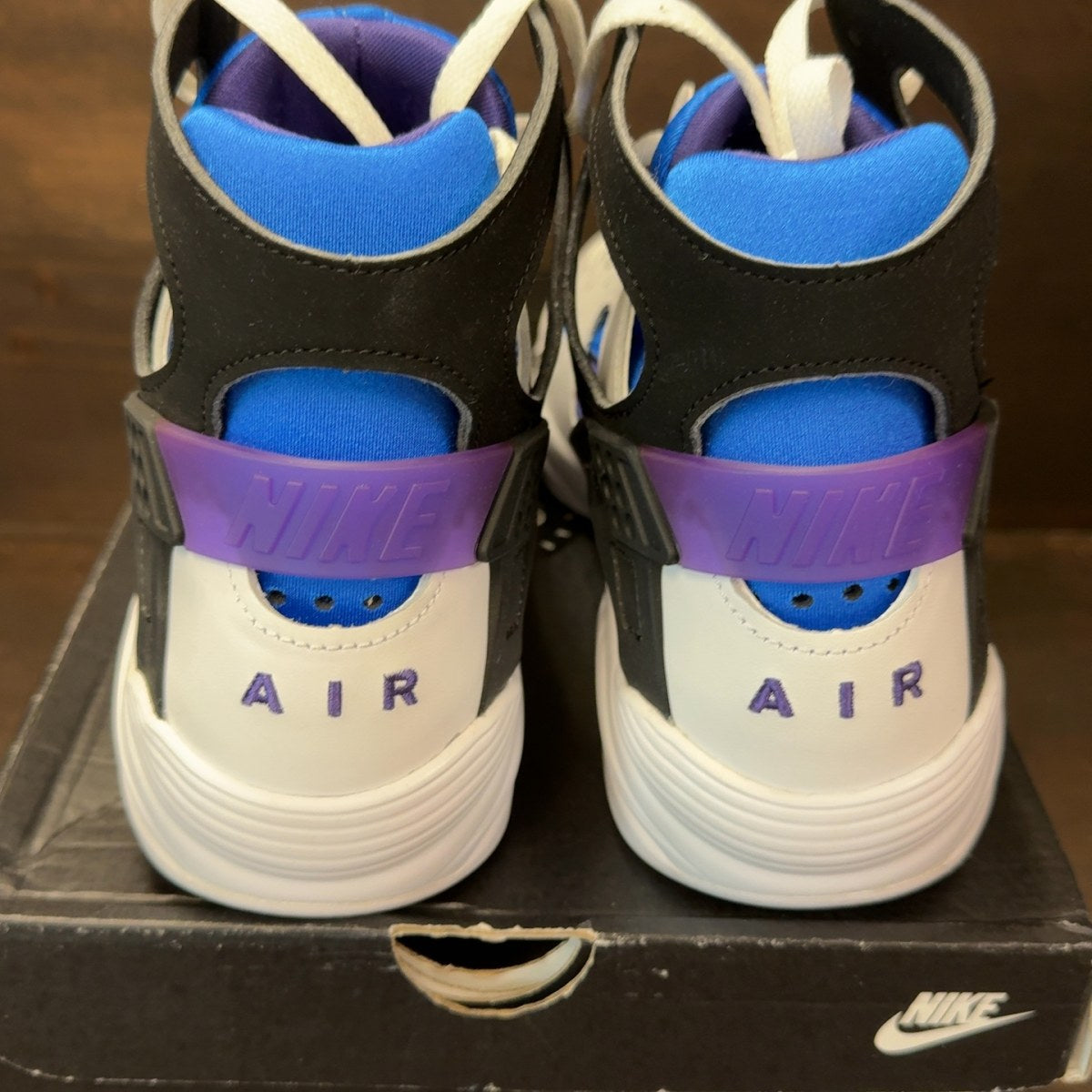 Nike Air Flight Huarache OG White Varsity Purple (2023) - Image 5