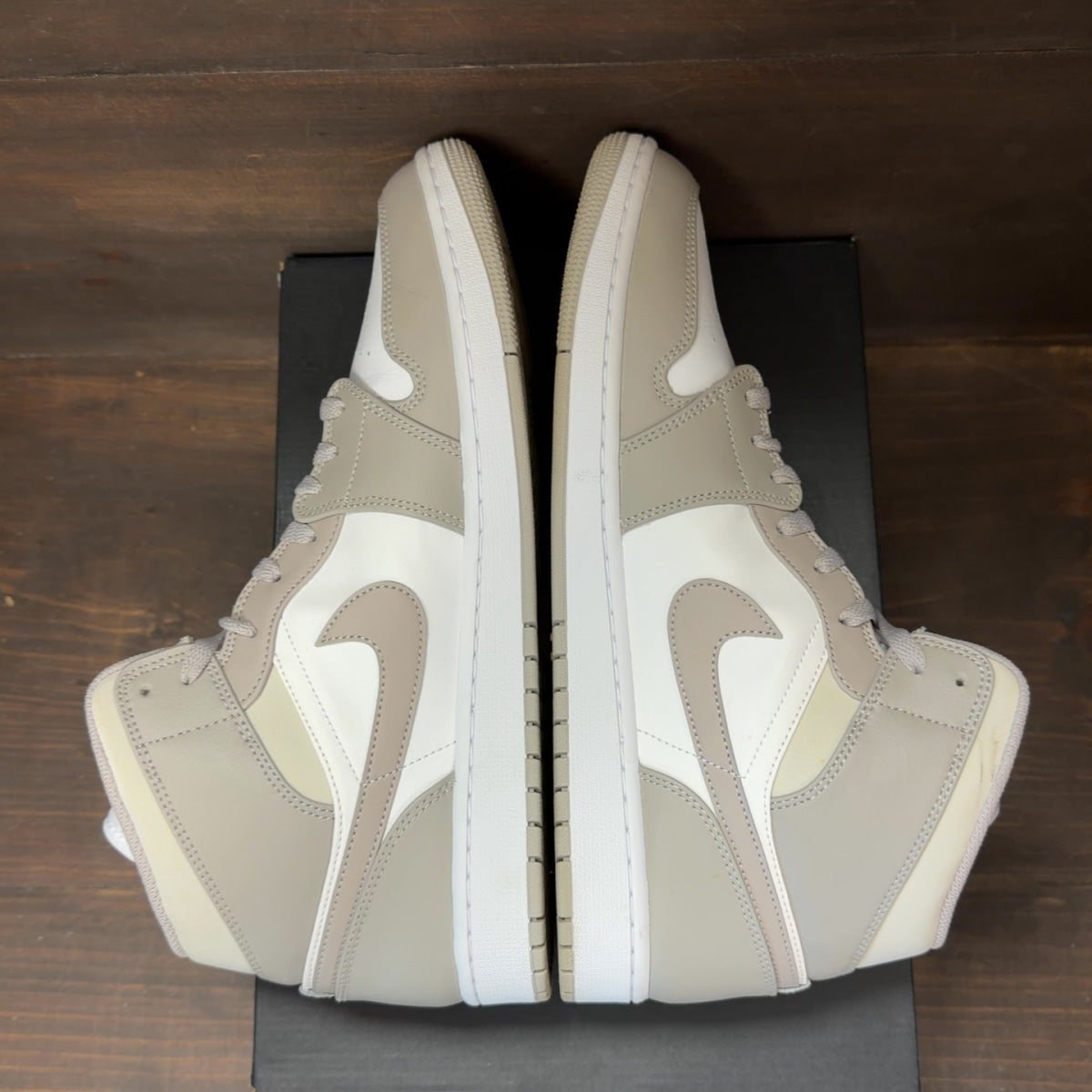 Jordan 1 Mid Linen - Image 5