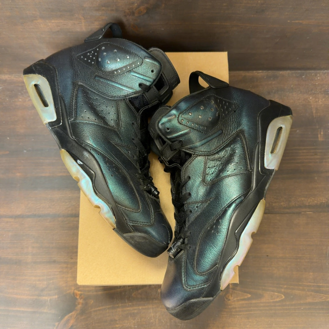 Jordan 6 Retro All-Star Chameleon (2017) Size 11.5 (Pre-Owned) - Image 2