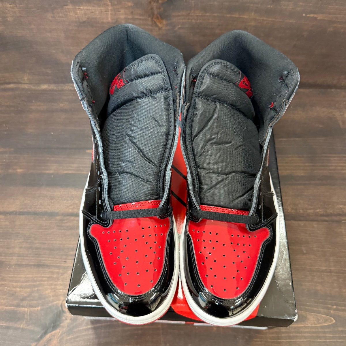 Jordan 1 Retro High OG Patent Bred - Image 2