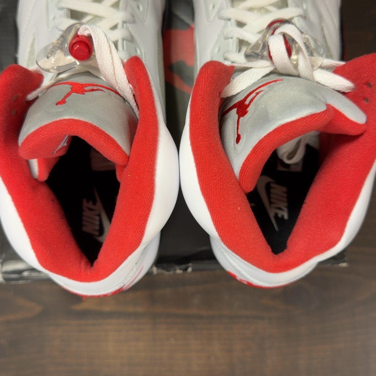 Jordan 5 Retro Fire Red Silver Tongue (2020) - Image 6