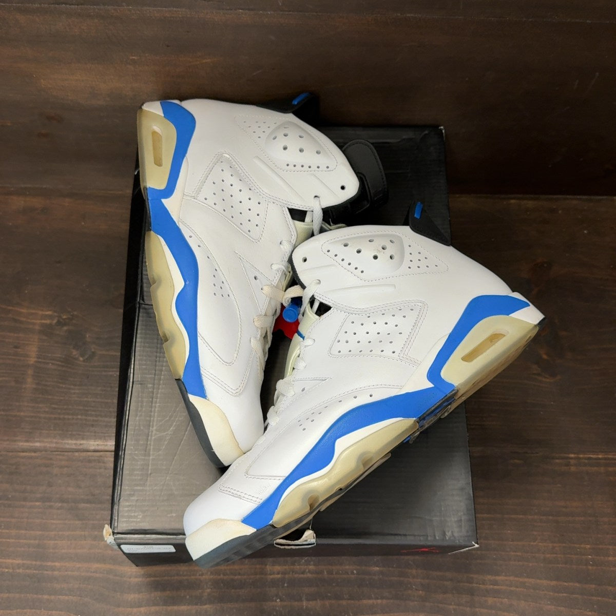 Jordan 6 Retro Sport Blue (2014) - Image 2
