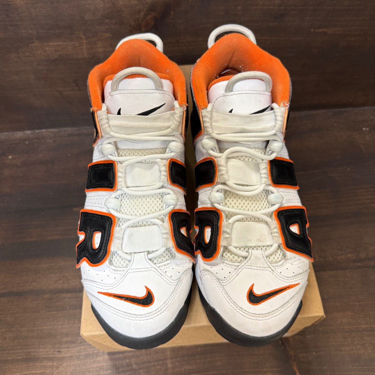 Nike Air More Uptempo 96 White Starfish Size 8.5 (Pre-Owned) - Image 2