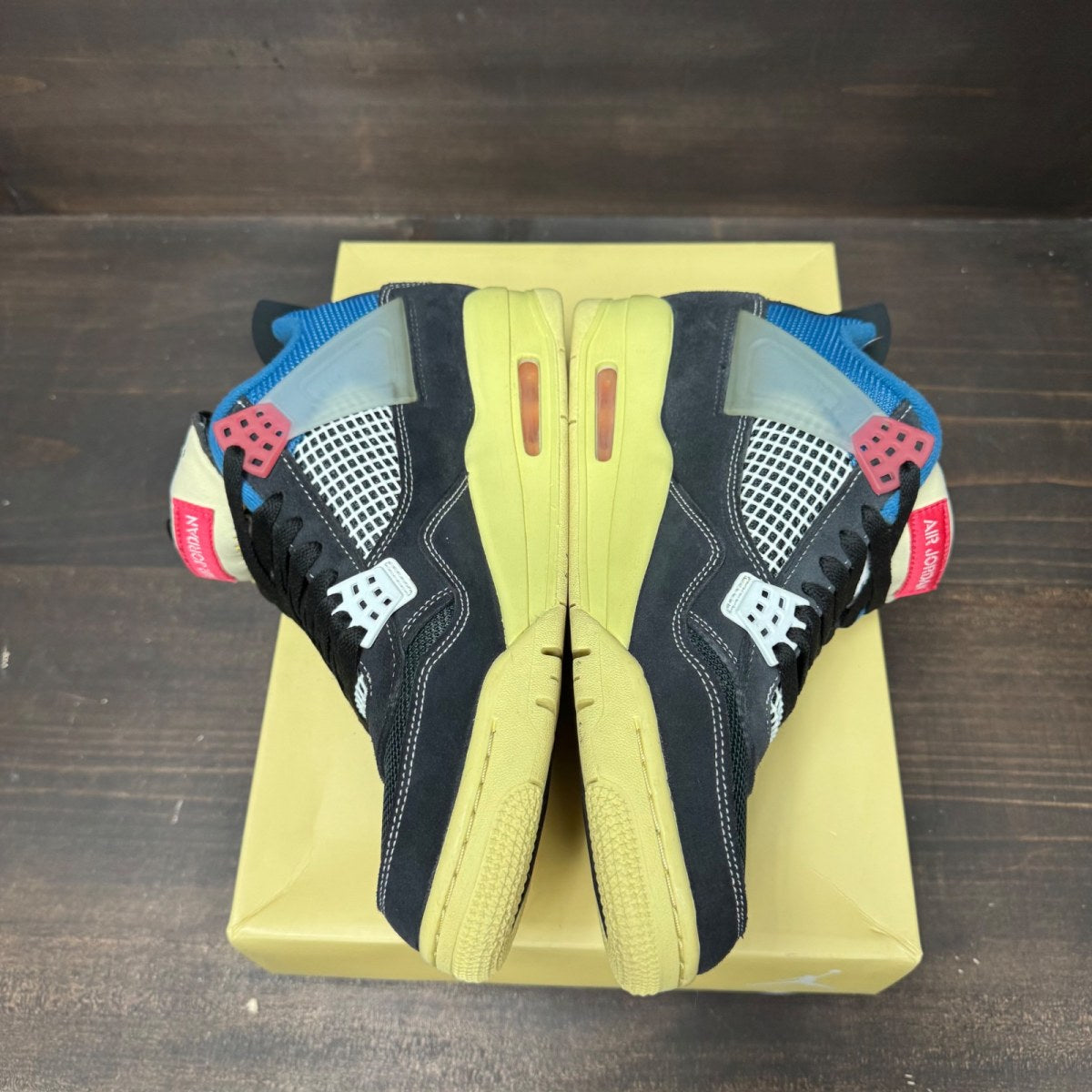 Jordan 4 Retro Union Off Noir - Image 4